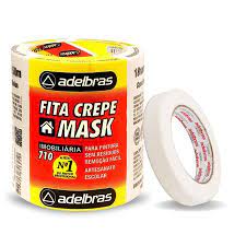 Fita Crepe 18x50mts Mask c/ 6 Un.