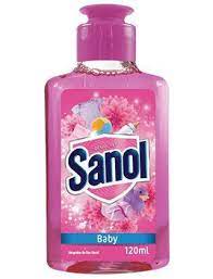 Limpador Concentrado Sanol Baby 120ml Un.