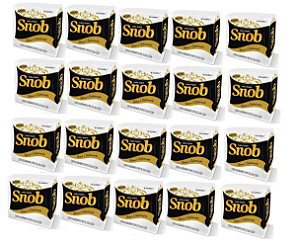 Guardanapo Snob Folha Dupla 23,5x23,5cm 20 Pacotes c/ 50 Folhas