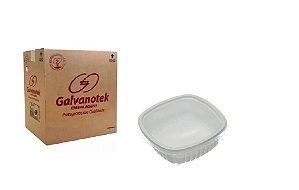 10 Pote Multiuso Freezer&Microondas 500Ml Branco Pp G309 Galvanotek -  ChocoBraz Embalagens