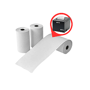 Bobina Térmica Branca 80mm x 40m Un.