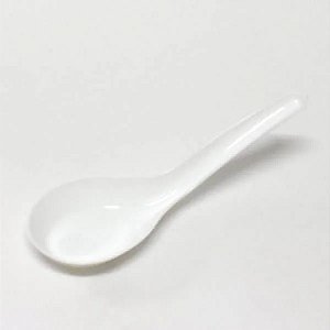 Colher Indiana Branca Pacote com 25 unidades Plastilânia