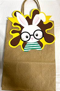 SACOLA PAPEL C/ FECHA PLAY 'P' 22X15X8CM CROMUS UN.