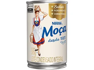 LEITE CONDENSADO MOÇA LT 395G UN.