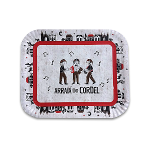 BANDEJA LAMINADA ARRAIA DO CORDEL R5 CROMUS