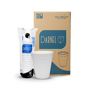 Copo Térmico Isopor EPS 177ml (6oz) Darnel 1000 Un.