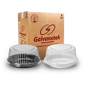 Embalagem para Bolo e Torta G 35 com Tampa Alta Galvanotek 100 Un.