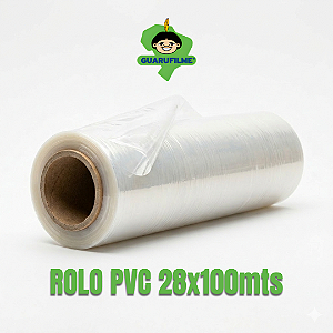 Bobina Rolo Plastico PVC 28cm x 100m un.