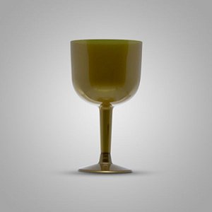 Taça Em Acrilico 500 Ml Gin Dourada Plastilania C/ 4 Un - RSVP
