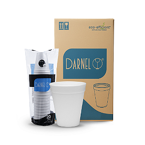 Copo Térmico Isopor EPS 118ml (4oz) Darnel Caixa 1000 Un.