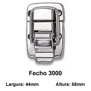 Fecho 44 x 68mm modelo 3000