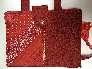 Capa Vermelho para Livro