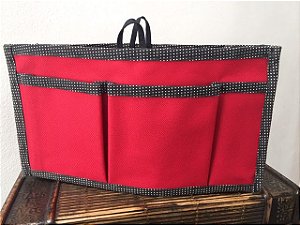 Organizador Vermelho de Bolsa Tamanho M
