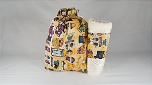 Saco multiuso com toalha de mão