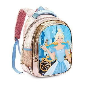 Mochila Pré Escolar Creche Passeios De 0 A 4 Anos Princesa