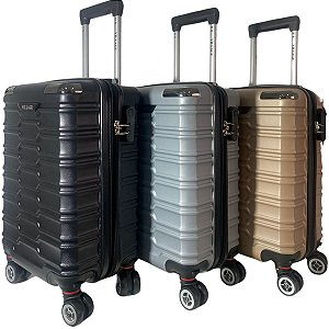 Mala Viagem Bordo Pequena De Mão 10kg Expansiva 4 Rodas 360