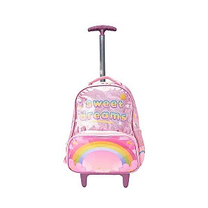 Mochila Rodinha Meninas Infantil Sweet Dreams