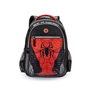 Mochila Costas Super Spider Menino Escolar Aranha