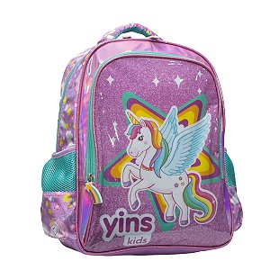 Mochila Infantil Feminina De Costas Menina Unicórnio