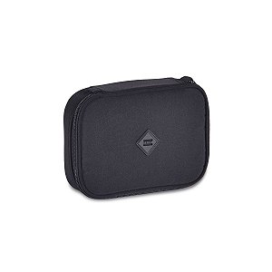 Estojo Escolar Box Grande Organizador Com Divisória Moderno