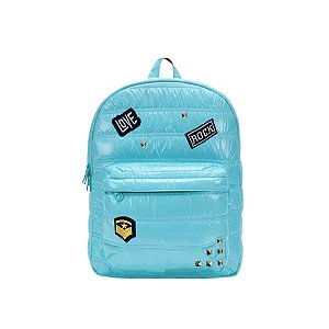 Mochila Juvenil Matelassê Puffer Meninas Escolar Trabalho