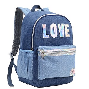 Mochila Bolsa Juvenil Feminina Escolar Universitaria