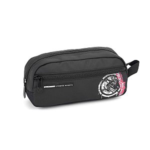 Estojo Duplo Juvenil Masculino Red Nose Organizador Espaçoso