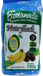 Bananada Natural com Ameixa Nutryllack Zero Açúcar 280g (10 unids 28g)