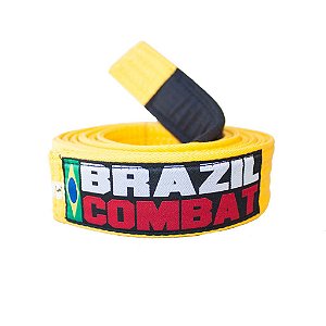 Faixa Jiu-jitsu Amarela Brazil Combat