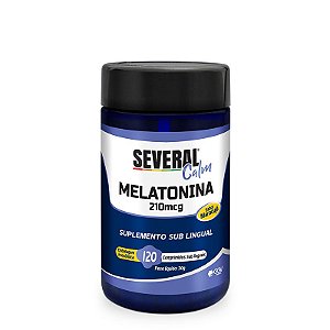 Melatonina Several® Calm - 120 comprimidos sub linguais
