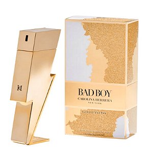 PERFUME CAROLINA HERRERA BAD BOY GOLD FANTASY MASCULINO EDIÇÃO COLECIONADOR