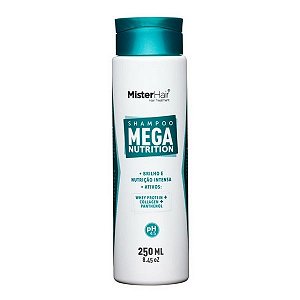 Shampoo Mega Nutrition - Mister Hair - 250ml