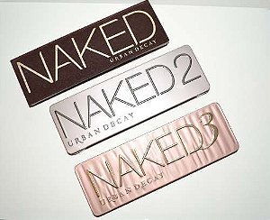 Paletas De Sombras Naked 1, 2 E 3 Frete Grátis