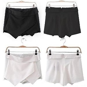 Short Assimétrico Várias Cores Frete Grátis