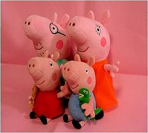 Peppa Pig E Família - Frete Grátis