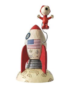 Peanuts Snoopy Astronaut By Jim Shore Statue - Enesco