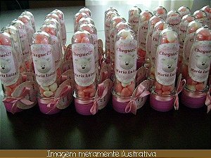 Lembrancinha em Tubo Pet