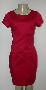 Vestido cotton satin pink GG