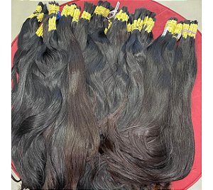 Cabelo Brasileiro Do Sul Castanho 60/65/70 cm - KG - Atacado