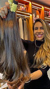 Cabelo Brasileiro Loiro do Sul 50cm / 55cm - 100gr cada - Varejo