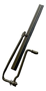 Limpador Manual Jeep Militar Willys Individual Em Metal