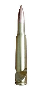 Abridor De Garrafa Munição Projétil .50 Decorativo  Exército