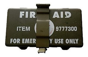 Caixa Primeiros Socorros Para Jeep Mb E Gpw Item Decorativo