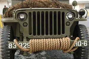 Corda Para Jeeps Militares Ou Militarizações Item Decorativo