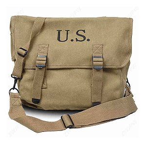Bolsa Em Lona Equipamento Militar Jeep Us Na Tampa Wwii