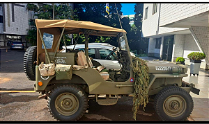 Capota para jeep willys de inverno varias cores importada aberta verão