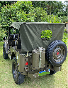 Capota para jeeps willys aberta verão nacional