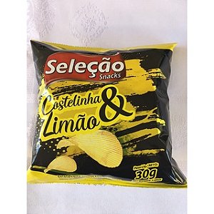 BATATA SELECAO 40GR COST./LIMAO CAIXA C/20