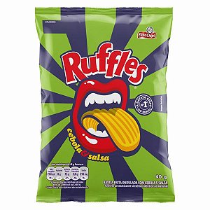 BATATA RUFFLES 40GR CEBOLA E SALSA FARDO C/10