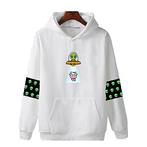 Blusa de Moletom Canguru | Et com Vaquinha Mangas Et Verde